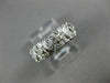ANTIQUE .80CT OLD MINE DIAMOND PLATINUM HANDCRAFTED FILIGREE FLOWER WEDDING RING