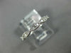 ESTATE .23CT DIAMOND 18KT WHITE GOLD MARQUISE 3 STONE INFINITY ANNIVERSARY RING