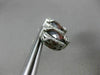 ESTATE LARGE 6.80CT DIAMOND & GARNET 14K WHITE GOLD FLOWER POST HANGING EARRINGS