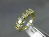 ESTATE .85CT BAGUETTE & PRINCESS DIAMOND 14KT YELLOW GOLD ANNIVERSARY RING #7439