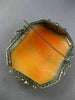 ANTIQUE LARGE 14KT WHITE GOLD FILIGREE LADY SHELL CAMEO PENDANT & BROOCH #20139