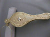 ANTIQUE .20CT OLD MINE DIAMOND 14KT Y GOLD FILIGREE LORGNETT OPERA GLASSES #2543