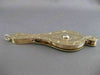 ANTIQUE .20CT OLD MINE DIAMOND 14KT Y GOLD FILIGREE LORGNETT OPERA GLASSES #2543