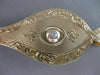 ANTIQUE .20CT OLD MINE DIAMOND 14KT Y GOLD FILIGREE LORGNETT OPERA GLASSES #2543