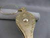ANTIQUE .20CT OLD MINE DIAMOND 14KT Y GOLD FILIGREE LORGNETT OPERA GLASSES #2543