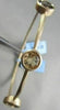 ANTIQUE HAMMER LOOK 3.92CT SMOKY TOPAZ & CITRINE 14KT YELLOW GOLD BANGLE !!!!