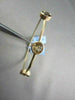 ANTIQUE HAMMER LOOK 3.92CT SMOKY TOPAZ & CITRINE 14KT YELLOW GOLD BANGLE !!!!