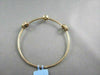 ANTIQUE HAMMER LOOK 3.92CT SMOKY TOPAZ & CITRINE 14KT YELLOW GOLD BANGLE !!!!
