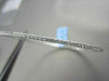 ANTIQUE NARROW 2.06CT DIAMOND 18KT WHITE GOLD 2MM WIDE BANGLE SIMPLY BEAUTIFUL!