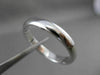 ESTATE 14KT WHITE GOLD CLASSIC WEDDING BAND RING COMFORT FIT 4mm WIDE #23152