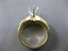 1.50CT DIAMOND 14K YELLOW GOLD ROUND & BAGUETTE SEMI MOUNT ENGAGEMENT RING 21099