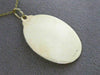 ANTIQUE LARGE .10CT SAPPHIRE PEARL 14K YELLOW GOLD HAPPY BIRTHDAY PENDANT #21188