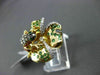 ANTIQUE 1.04CT MULTI DIAMONDS & AAA GEMSTONES 18K YELLOW GOLD FLOATING FROG RING