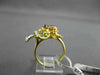 ANTIQUE 1.04CT MULTI DIAMONDS & AAA GEMSTONES 18K YELLOW GOLD FLOATING FROG RING
