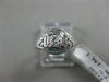 ANTIQUE .15CT OLD MINE DIAMOND 18KT WHITE GOLD 3D SOLITAIRE ENGAGEMENT RING 2128