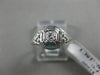 ANTIQUE .15CT OLD MINE DIAMOND 18KT WHITE GOLD 3D SOLITAIRE ENGAGEMENT RING 2128