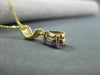 ANTIQUE 1.20CT AMETHYST 14KT FILIGREE PEAR SHAPE DROP PENDANT BEAUTIFUL!!!! #XXX