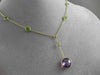 ANTIQUE 7.30CTW AAA MULTI COLOR GEM BY THE YARD 14KT YELLOW GOLD LARIAT NECKLACE