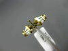 .44CT BAGUETTE DIAMOND 14K YELLOW GOLD 3D ROUND SEMI MOUNT ENGAGEMENT RING #1297