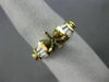 .44CT BAGUETTE DIAMOND 14K YELLOW GOLD 3D ROUND SEMI MOUNT ENGAGEMENT RING #1297