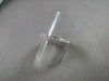 ANTIQUE 4MM 3.55CT DIAMOND ETERNITY 14KT WHITE GOLD RING WITH DIAMONDS ON SIDE!!