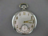 AUTHENTIC 18KT WHITE & YELLOW GOLD WORKING SWISS POCKET WATCH 18 JEWELS #20974
