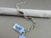 ANTIQUE .88CTW 18KT BLACK & WHITE DIAMOND LEAF DESIGN WHITE GOLD BRACELET