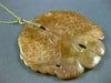 ANTIQUE LARGE AAA CARNELIAN HAND CRAFTED 14KT Y GOLD LUCKY CHARM PENDANT #22356