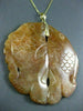 ANTIQUE LARGE AAA CARNELIAN HAND CRAFTED 14KT Y GOLD LUCKY CHARM PENDANT #22356