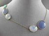 ANTIQUE EXTRA LONG 75.0CTW MULTI SHAPE GEM BY THE YARD 14KT YELLOW GOLD NECKLACE