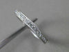 ANTIQUE 1.0CT DIAMOND PLATINUM MILGRAIN ETERNITY WEDDING ANNIVERSARY RING #17133