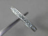 ANTIQUE 1.0CT DIAMOND PLATINUM MILGRAIN ETERNITY WEDDING ANNIVERSARY RING #17133