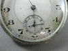 ANTIQUE 14KT WHITE GOLD FILIGREE HOWARD POCKET WATCH FROM LATE 1800'S #17579