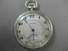 ANTIQUE 14KT WHITE GOLD FILIGREE HOWARD POCKET WATCH FROM LATE 1800'S #17579