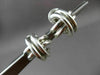 ESTATE TIFFANY & CO. 925 - SILVER LOVE KNOT CLIP ON EARRINGS BEAUTIFUL! #23383