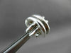 ESTATE TIFFANY & CO. 925 - SILVER LOVE KNOT CLIP ON EARRINGS BEAUTIFUL! #23383