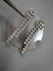 ANTIQUE 2.20CT ROUND DIAMOND 14KT W GOLD DROP HANGING EARRINGS ONE OF A KIND!!!!
