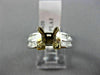 1CT DIAMOND PLATINUM & 18KT YELLOW GOLD 3D INVISIBLE SEMI MOUNT ENGAGEMENT RING