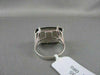 ANTIQUE 10.50CTW FANCY SHAPE SMOKEY TOPAZ DIAMOND 18KT WHITE GOLD RING