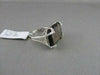 ANTIQUE 10.50CTW FANCY SHAPE SMOKEY TOPAZ DIAMOND 18KT WHITE GOLD RING