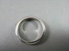 6mm HAND CRAFTED .50CT F VVS DIAMOND 14KT WHITE GOLD RING BAND SIZE 12.25 !!!!!!