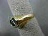 ANTIQUE 1.79CT DIAMOND CITRINE SAPPHIRE 14KT YELLOW GOLD DOUBLE PEAR RING #21449