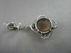 ANTIQUE 14KT 22.47CTW SMOKY TOPAZ & DIAMOND HANGING EARRINGS ONE OF A KIND!!!!!