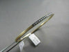 ANTIQUE 3MM .88CT DIAMOND 14KT BLACK & YELLOW GOLD BANGLE ONE OF A KIND AMAZING