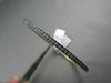 ANTIQUE 3MM .88CT DIAMOND 14KT BLACK & YELLOW GOLD BANGLE ONE OF A KIND AMAZING