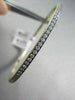 ANTIQUE 3MM .88CT DIAMOND 14KT BLACK & YELLOW GOLD BANGLE ONE OF A KIND AMAZING
