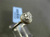 ANTIQUE .50CT DIAMOND 14KT TWO TONE GOLD SOLITAIRE 3D ENGAGEMENT FRIENDSHIP RING