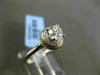 ANTIQUE .50CT DIAMOND 14KT TWO TONE GOLD SOLITAIRE 3D ENGAGEMENT FRIENDSHIP RING