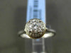 ANTIQUE .50CT DIAMOND 14KT TWO TONE GOLD SOLITAIRE 3D ENGAGEMENT FRIENDSHIP RING