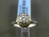 ANTIQUE .50CT DIAMOND 14KT TWO TONE GOLD SOLITAIRE 3D ENGAGEMENT FRIENDSHIP RING